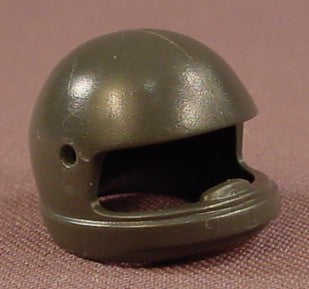 Playmobil Dark Gray Motorcycle Helmet With Holes For A Visor