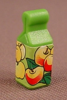 Playmobil Green Juice Box Or Container With A Rolled Top
