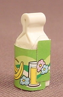 Playmobil White Milk Style Container Or Carton Container