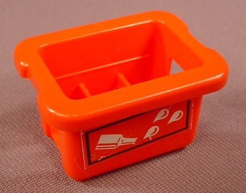 Playmobil Red Case For Bottles With A Drops & Bottle Sticker