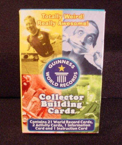Set Of Guinness World Recors Collectors Building Cards Deck