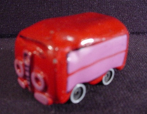Vintage 1974 Halmark Cards Diecast Metal "Red Rover" Vehicle By LJN