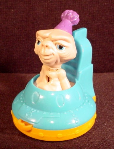 E.T. The Extra-Terrestrial Toy, 1994 U.C.S., 2 3/4" Tall, Head Move