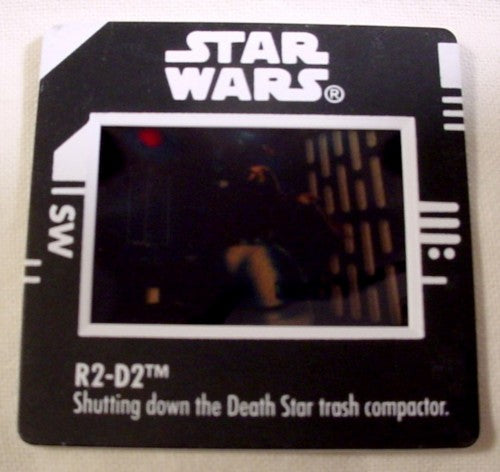 Star Wars R2-D2 Freeze Frame Slide Kenner Hasbro 1998
