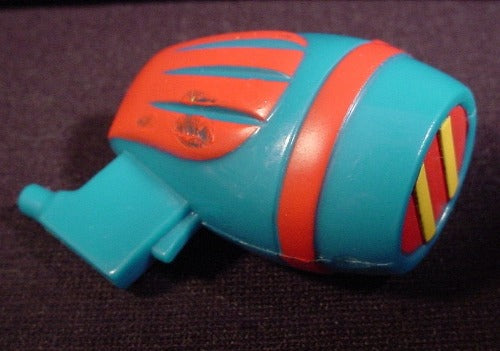 Disney Toy Story Blue & Red Ray Gun Accessory (Some Paint Rubs)