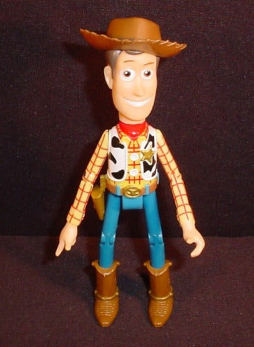Disney Toy Story Woody Figure With Quick Draw Action Spring Loaded
