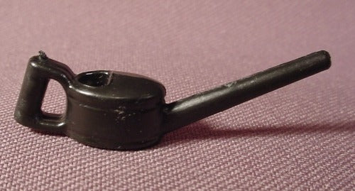 Playmobil Black Oilcan Oil Can With Handle And Long Spout, Train