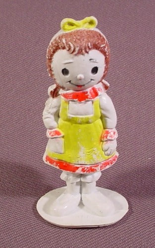 Raggedy Ann PVC Figure By Diener Inc, 2 3/4