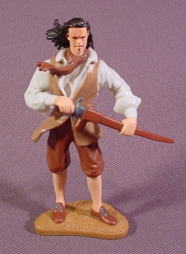 Disney Pirates Of The Caribbean Will Turner PVC Figure, 3 3/8" Tall