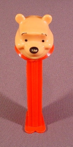 Pez Winnie The Pooh, Red Stem, Pez Candy Dispenser