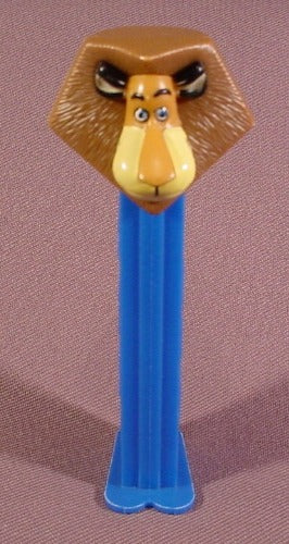 Pez Madagascar Alex The Lion, Pez Candy Dispenser, Made In Hungary,