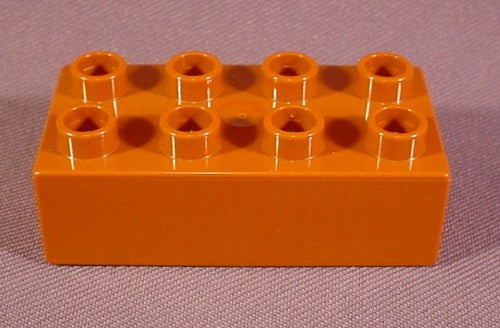 Lego Duplo 3011 Medium Brown 2X4 Brick
