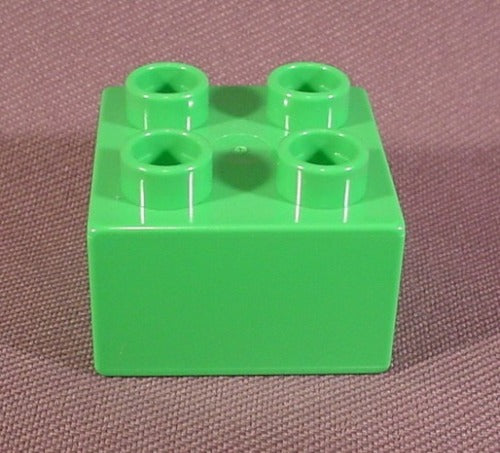 Lego Duplo 3437 Medium Green 2X2 Brick, Bob The Builder, Dora