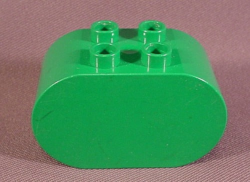 Lego Duplo 4198 Green 2X4X2 Brick With Rounded Ends, Barnaby Bear