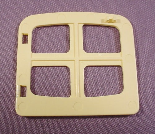 Lego Duplo 4809 Light Yellow Tan Door 1X4X3 With 4 Windows