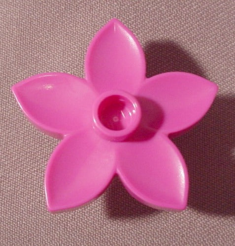 Lego Duplo 6510 Magenta Flower With 5 Petals, Dora The Explorer