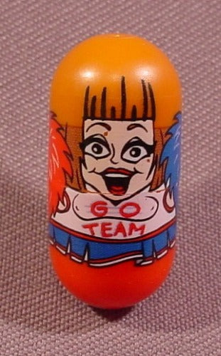 Mighty Beanz Original Series 2, #75 Cheerleader Bean, 2003 - 2004