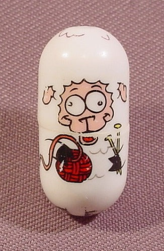 Mighty Beanz Original Series 2, #80 Sheep Bean, 2003 - 2004 Moose