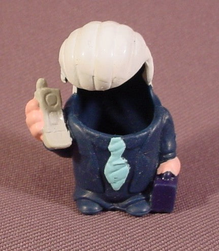 Mighty Beanz Original Bodz, #269 Dark Blue Business Man Bod, 2003