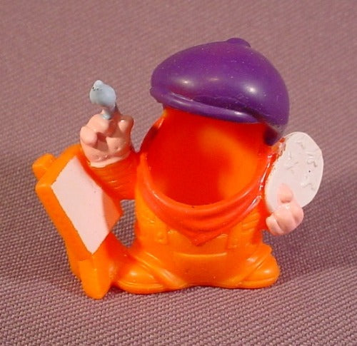 Mighty Beanz Original Bodz, #281 Orange Artist Bod 2003 - 2004