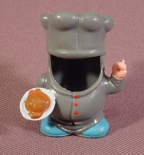 Mighty Beanz Original Bodz, #290 Gray Chef Bod, 2003 - 2004 Moose