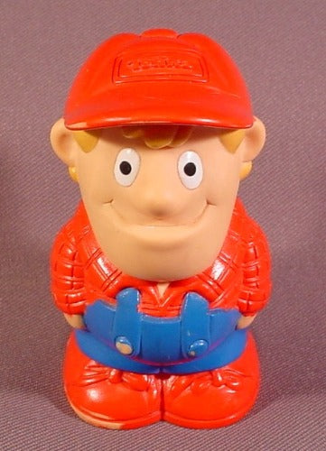 Tonka Farmer Figure, 1992, Hollow Soft Plastic, 3 1/4" Tall
