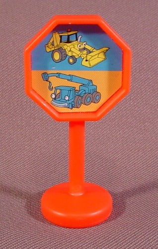 Bob The Builder Replacement Sign With Scoop & Lofty, Electronic
