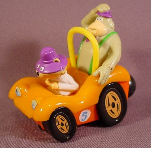 Hanna-Barbera Wacky Racing Speeding Bomber Toy Car, 1997 Burger Kin