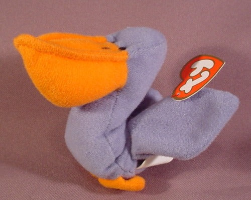 Mcdonalds TY Teenie Beanie Babies Scoop The Pelican, 1993 Ty, Cloth