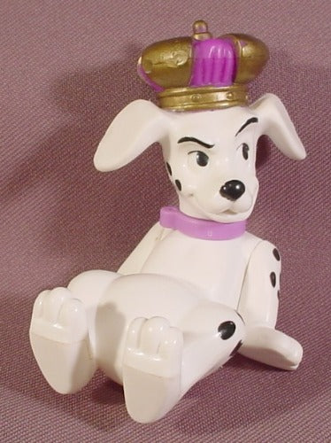 Mcdonalds 101 Dalmatians, Dog With Purple & Gold Crown, 102