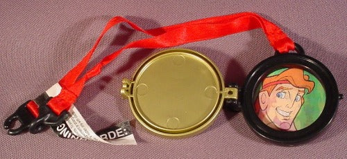 Mcdonalds 1997 Hercules Medal With Strap Toy, Picture Changes