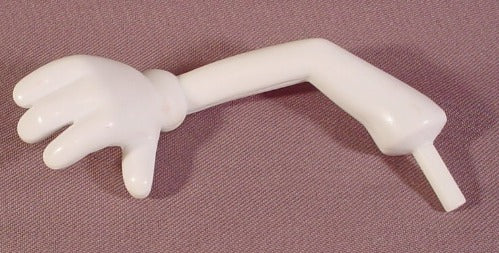 Mr. Potato Head Thick White Right Arm, 4 1/2" Long