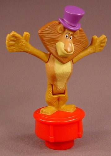 Madagascar Alex The Lion Push Puppet Figure
