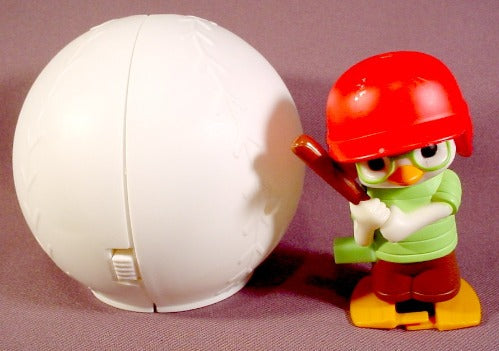 Mcdonalds 2005 Chicken Little, Wind-Up Chicken Little With Baseball