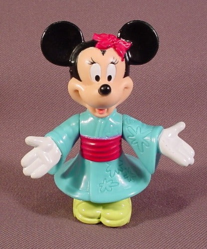 Walt Disney World Epcot Minnie Mouse Figure In Japan Pavillion