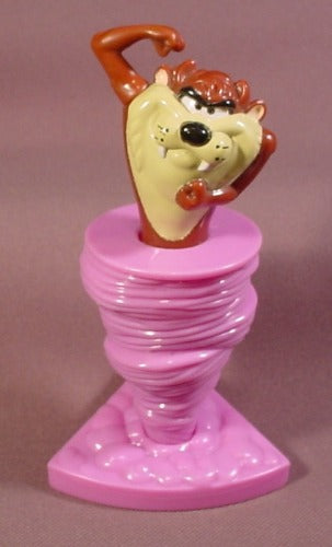 Looney Tunes Ii Action Pen & Base, Taz Tasmanian Devil, 2001 Wendy'