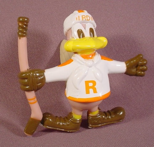 Robin's Donuts Advertising Promotional Hockey Player PVC Bendy Figu