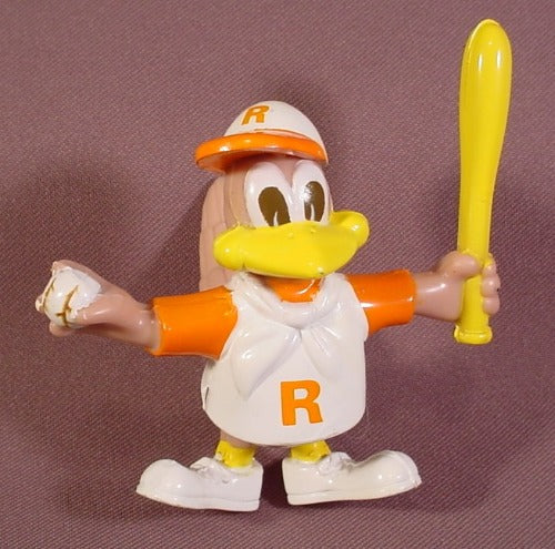 Robin's Donuts Advertising Promotional Baseball Player PVC Bendy Fi