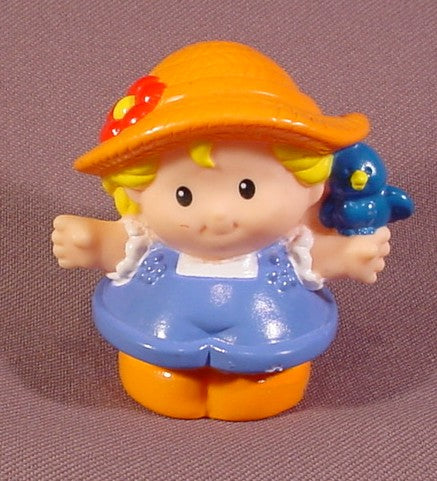 Fisher Price Little People 2001 Sarah Lynn With Bluebird For 77710