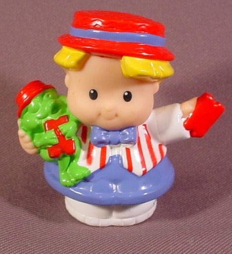 Fisher Price Little People 2003 Eddie The Carnival Ride Ticket Taker