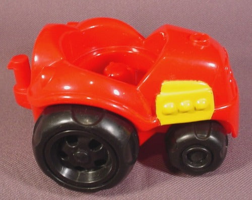 Fisher Price Little People 2001 Red Single Seat Tractor