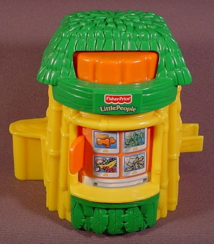 Fisher Price Little People Visitors Booth With Thumbwheel