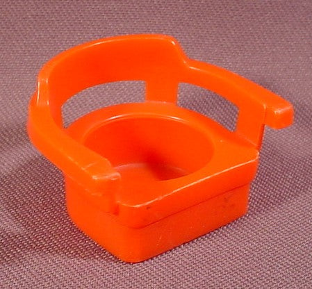 Fisher Price Vintage Red Captain's Kitchen Chair
