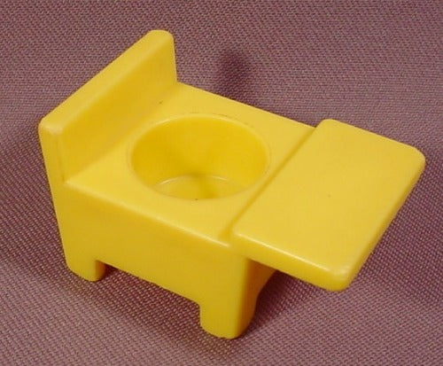Fisher Price Vintage Yellow School Classroom Student's Desk