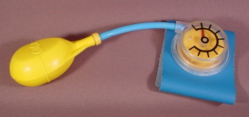 Fisher Price Blood Pressure Cuff With Velcro Closer Doctor Kit, 201