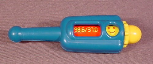 Fisher Price Pretend Thermometer, Doctor Kit, 72424 Medical Kit, Bl