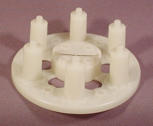 Fisher Price Glow In The Dark Round Candle Ring, 2152 Create-A-Cake