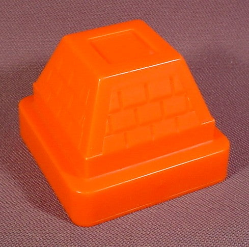 Fisher Price Flip Track Orange Square Building Roof, Road & Railroa
