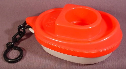 Fisher Price Jumbo Little People Tug Boat, Red Top White Bottom, #1