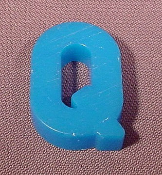 Fisher Price Magnetic Letter Blue "Q", #176 School Days Desk